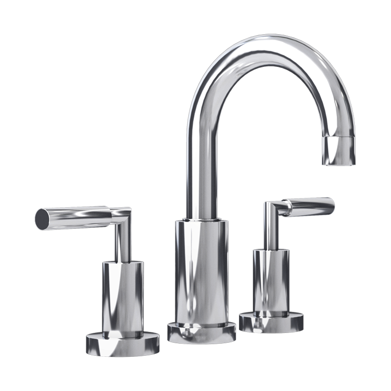 Rubi Dana 9" C.c. Washbasin Bathroom Sink Faucet-Chrome - Renoz