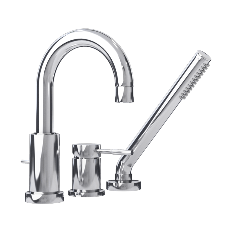 Rubi Dana Three-piece Bathtub Faucet - Renoz