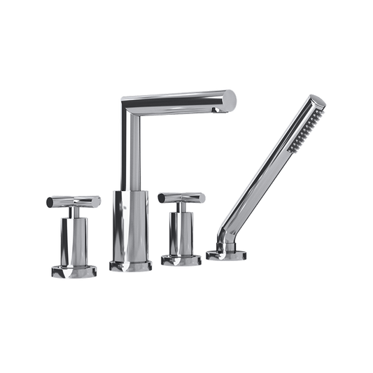 Rubi Gaël Four-piece Bathtub Faucet - Renoz