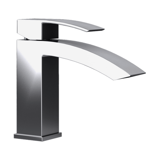 Rubi Fall Single-lever Washbasin Faucet With Drain - Renoz