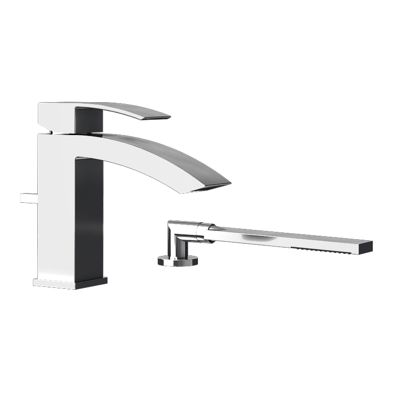 Rubi Fall Two-piece Bathtub Faucet - Renoz