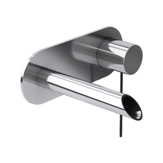 Rubi Kronos Wall-mounted Washbasin Faucet - Chrome - Renoz