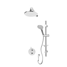 Rubi Vertigo 1/2 Inch Thermostatic Shower Kit With Round Wall Mount Shower Head - RVT811XX