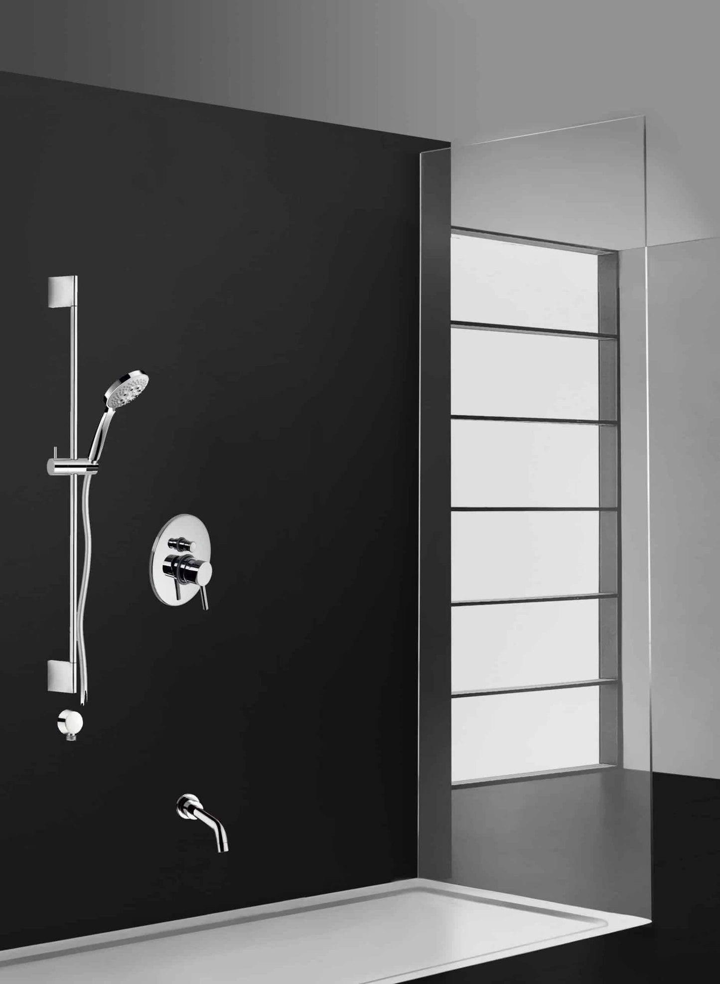 PierDeco Palazzani Digit 5 Shower Kit - Renoz