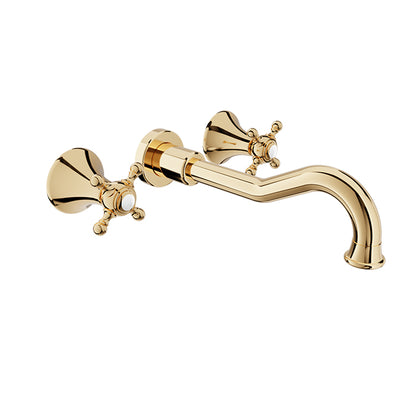 Baril Wall-Mounted Lavatory Faucet Without Drain (NAUTICA B16)