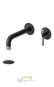 Tenzo BELLACIO-F BE14 Wall Mount Lavatory Faucet With Drain