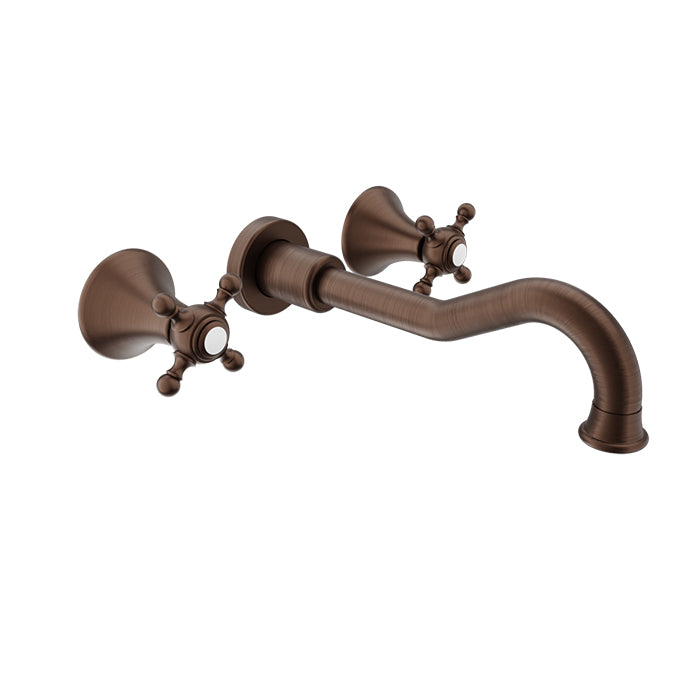 Baril Wall-Mounted Lavatory Faucet Without Drain (NAUTICA B16)