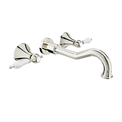 Baril Wall-Mounted Lavatory Faucet Without Drain (RALPH B18)