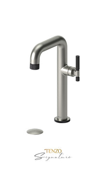 Tenzo BELLACIO-F 10H Tall Single Hole Lavatory Faucet With Drain