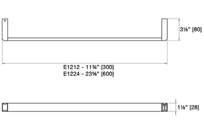 Laloo Eaton Single Towel Bar E1224