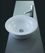 PierDeco Elisa Round Vessel Sink Without Overflow - C50318-ELISA