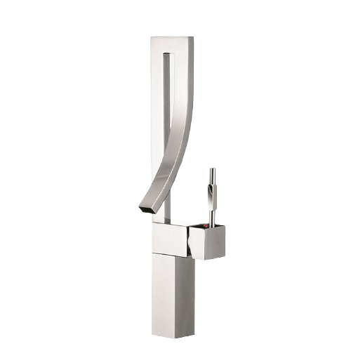 Stylish Vanessa Single Handle 17" Bathroom Faucet for Single Hole Brass Vessel Mixer Tap- Polished Chrome B-101C - Renoz