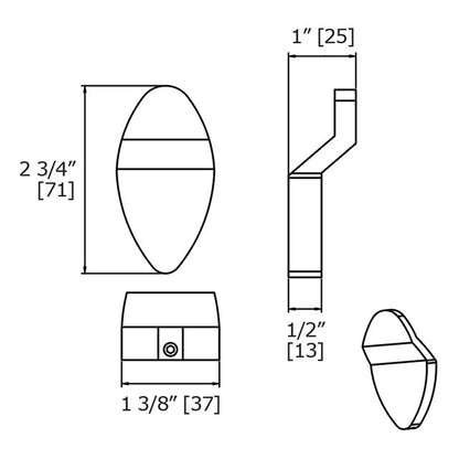 Laloo Gravity Robe Hook G5582