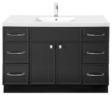 Cutler Manhattan Vanity With 1-Door ,3-Drawer And Single Bowl