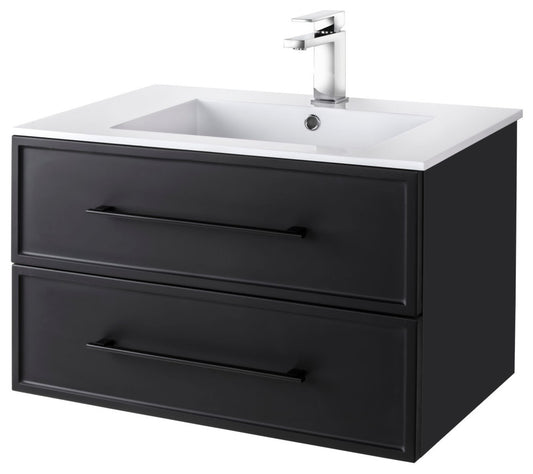 Meuble-lavabo mural simple pour salle de bain Cutler Milano