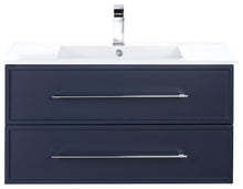 Cutler Milano Wall-Mounted Single Bathroom Vanity