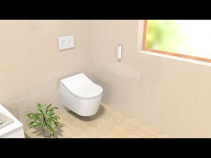 Toto RP Washlet+ RW Wall Hung Toilet 1.28 GPF and 0.9 GPF Auto Flush