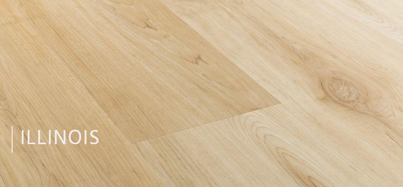 Plancher de bois franc Grandeur Collection Continental en vinyle - Illinois