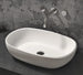 Slik Portfolio - Slik Stone Sense avec bords fortement incurvés – Surface solide – Lavabo vasque