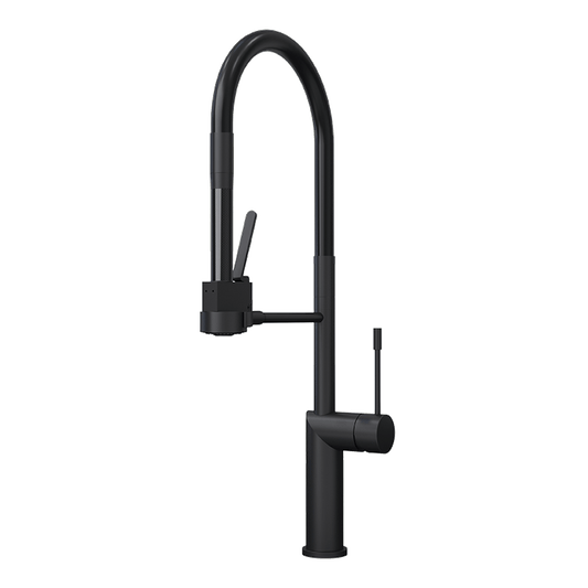 Rubi Sakai Single-lever Professional Style Kitchen Faucet-Black - Renoz