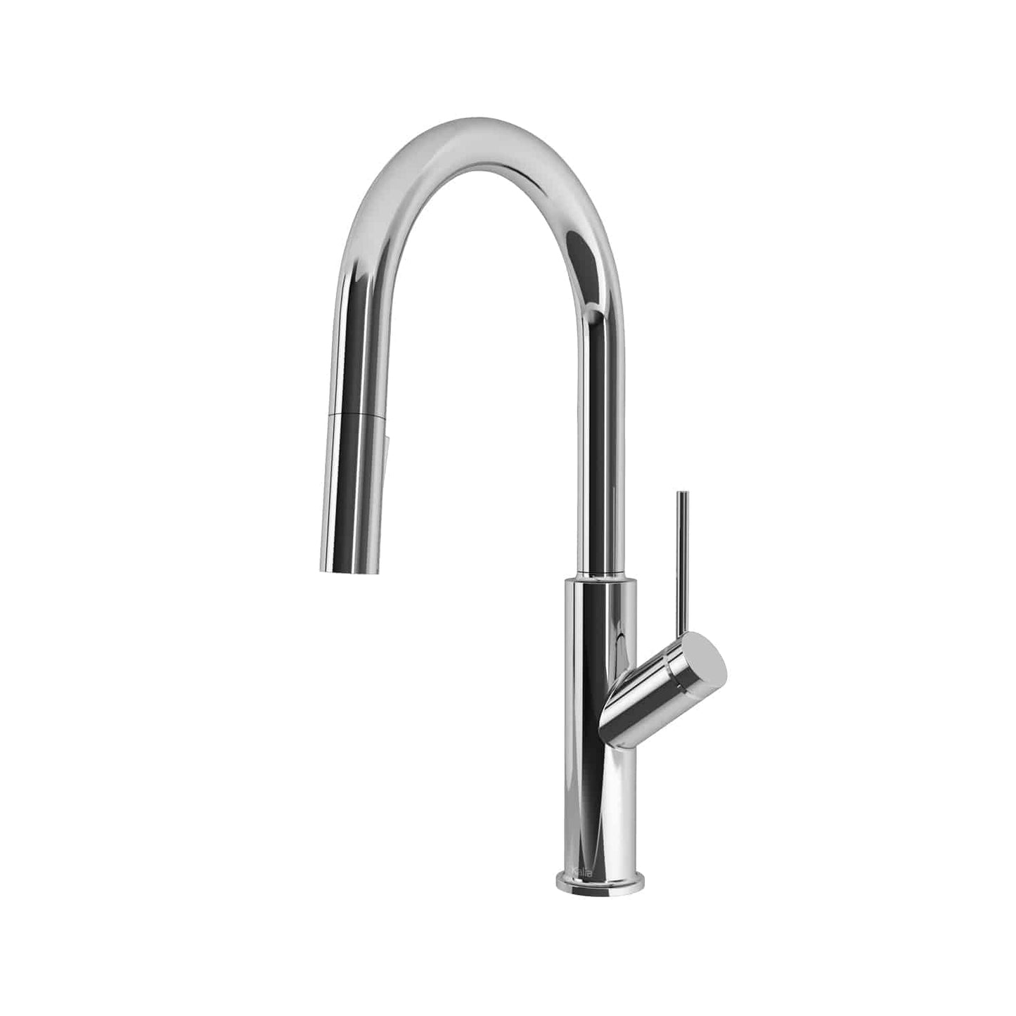 Kalia KARISMATIK 17" Single Handle Kitchen Faucet Pull-Down Dual Spray -Chrome - Renoz