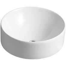 Lavabo de salle de bain vasque rond Vox de Kohler, blanc