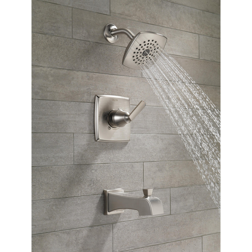 Delta ASHLYN Monitor 14 Series Tub & Shower Trim -Stainless Steel (Valve Sold Separately)