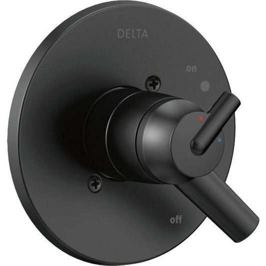 Delta 17 Series MC Valve Trim- Matte Black (Valve Sold Separately)