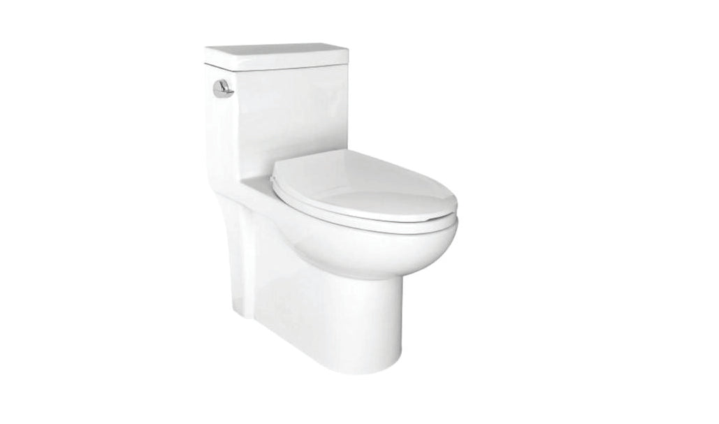 Streamline Cavalli Siphonic One-Piece High-Efficiency Elongated Toilet 29" Height and 16.5" Seat Height - Renoz