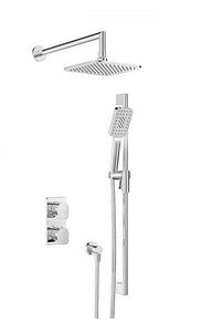 Ensemble de douche thermostatique complet à pression équilibrée Baril (PETITE B04 4205)