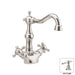 Aquadesign Products Lavabo monotrou – Drain inclus (Julia R1177) - Nickel brossé