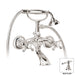 Aquadesign Products Wall Mount Tub Filler (Julia R2577) - Polished Nickel