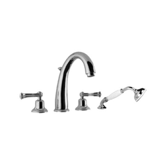 Produits Aquadesign 4 pièces. Support de pont (Classic R3036L) - Chrome