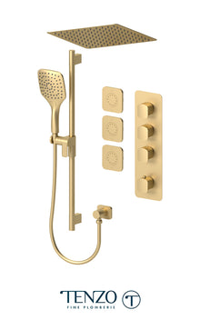 Tenzo - Delano Shower Kit With 3 Functions DET43-601658