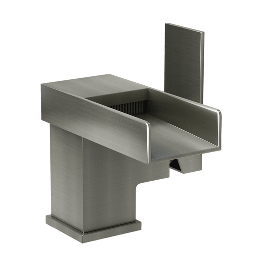 Rubi Kali Single Lever Washbasin Faucet Without Drain- Nickel - Renoz