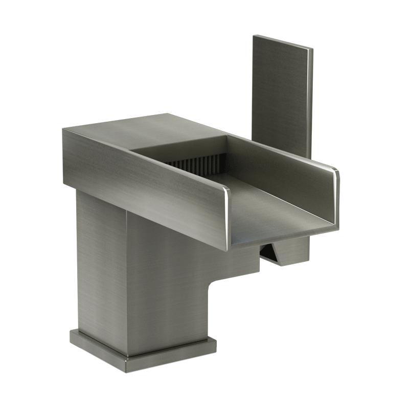 Rubi Kali Single Lever Washbasin Faucet With Drain- Nickel - Renoz