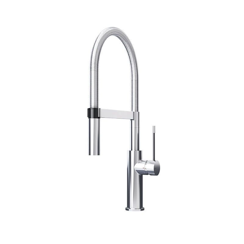 Rubi Miso Single-lever Professional Style Kitchen Faucet-Chrome - Renoz