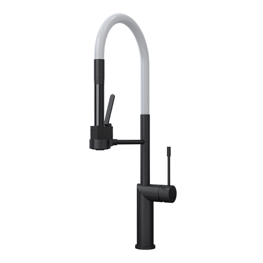 Rubi Sakai Single-lever Professional Style Kitchen Faucet-Black - Renoz