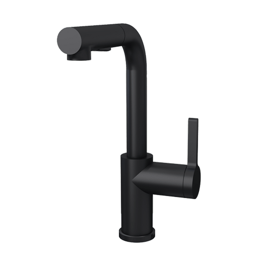 Rubi Endricks - Single Lever Kitchen Faucet-Black - Renoz