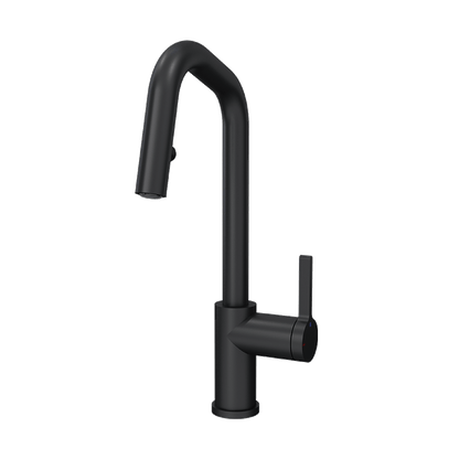 Rubi Endricks R - Single Lever Kitchen Faucet-Black - Renoz