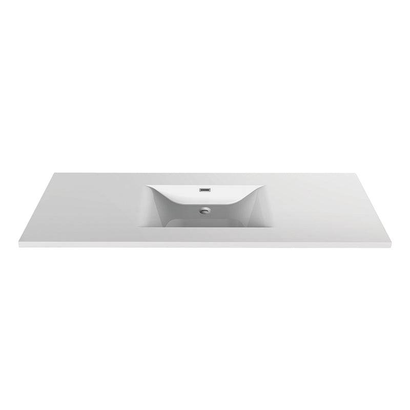 Rubi MP1400C Drop-in Wash Basin With Chrome Overflow - Renoz