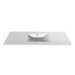 Rubi MP1400C Drop-in Wash Basin With Chrome Overflow - Renoz