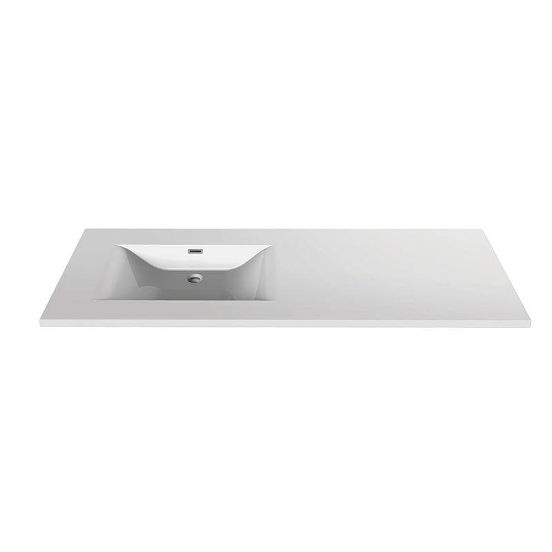 Rubi MP1400L Drop-in Wash Basin With Chrome Overflow - Renoz