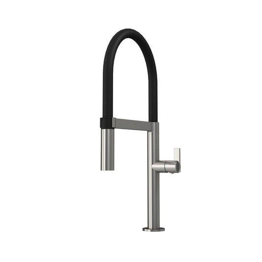 Rubi Nina Single-hole Kitchen Faucet-Stainless Steel - Renoz