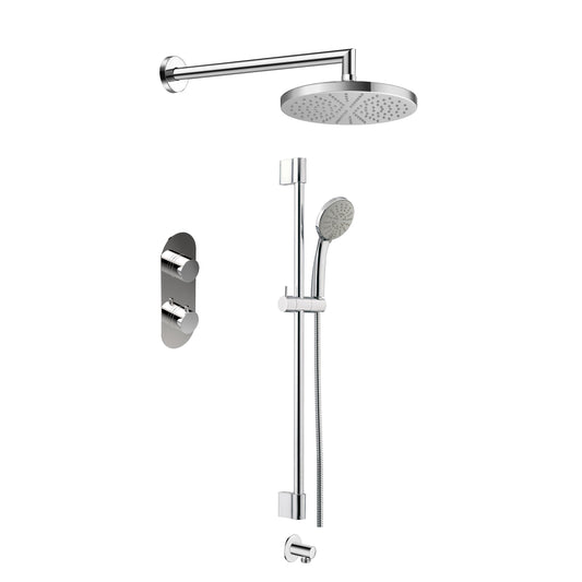 Ensemble de douche Aquadesign Products (Système X10) - Chrome