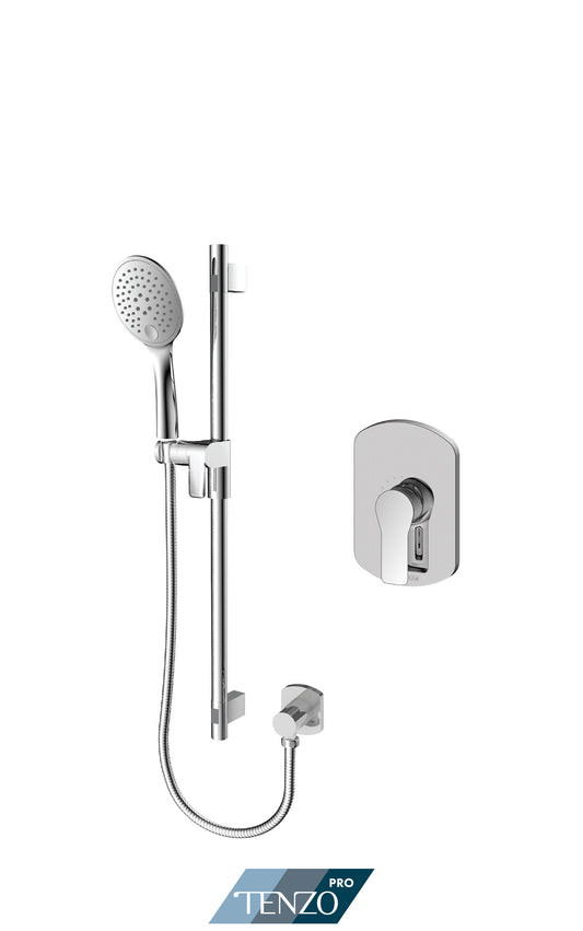 Ensemble de douche monofonction à pression équilibrée Tenzo Galia - GAPB21-R1100-XX