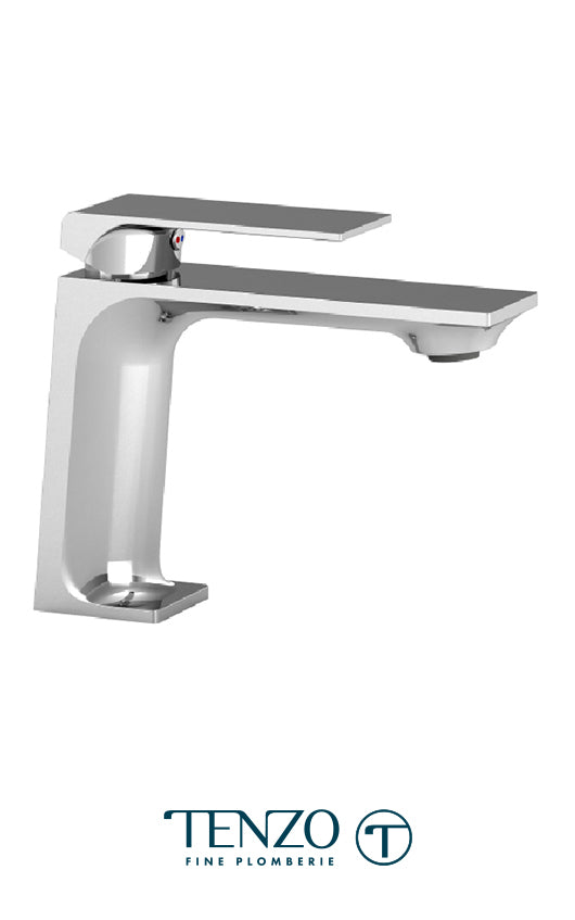 Tenzo - Robinet de lavabo monotrou Slik Chrome