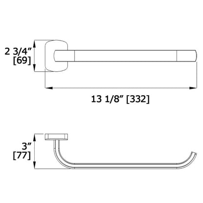 Laloo Wynn Hand Towel Bar W6580