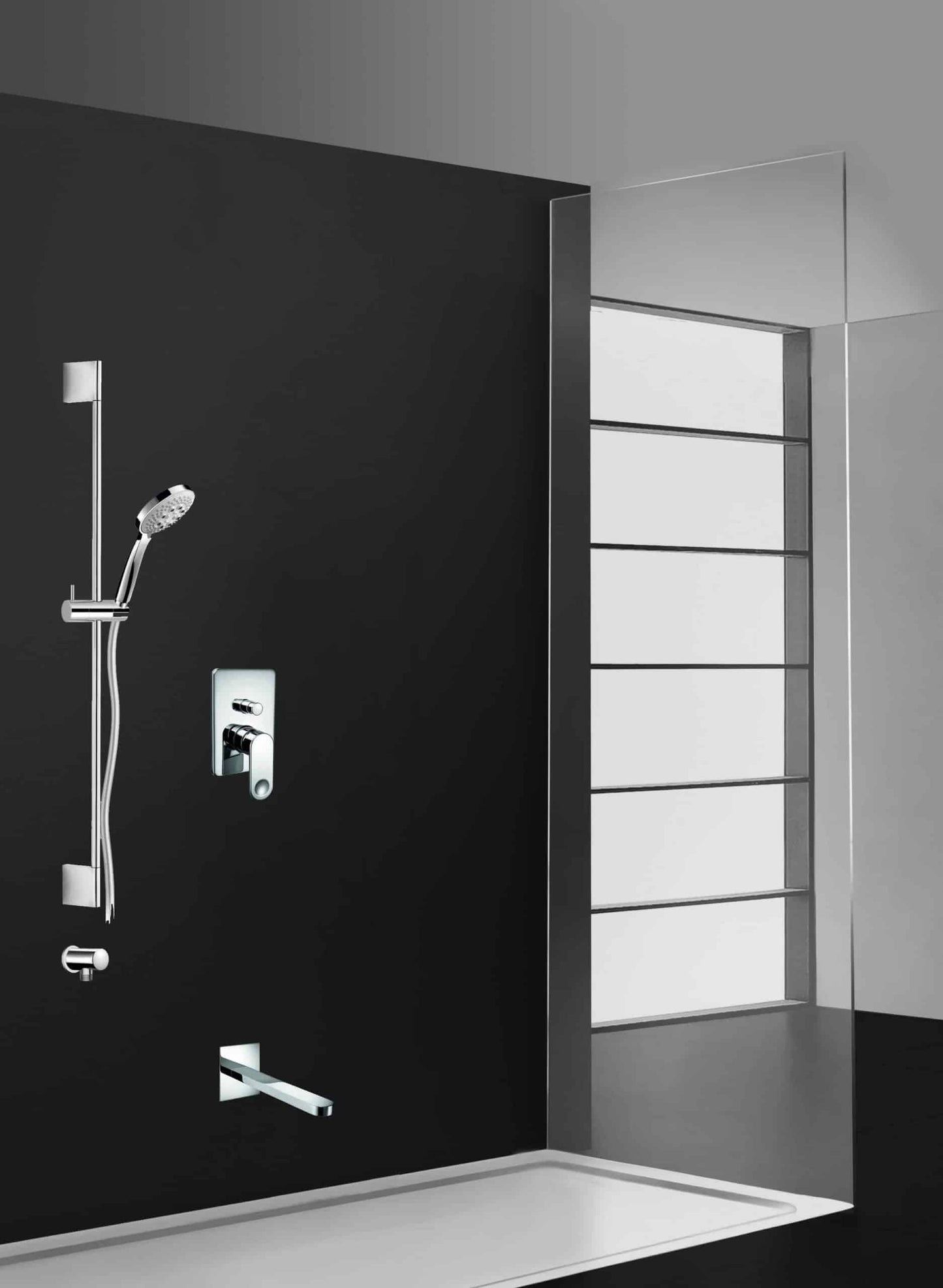 PierDeco Design Palazzani Wild 5 Shower Kit - Renoz