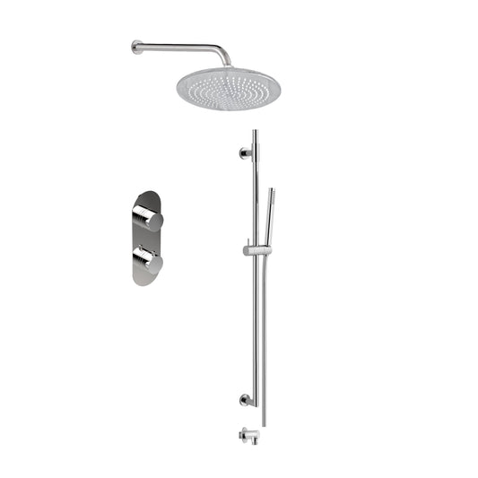 Ensemble de douche Aquadesign Products (Système X10SF) - Noir mat